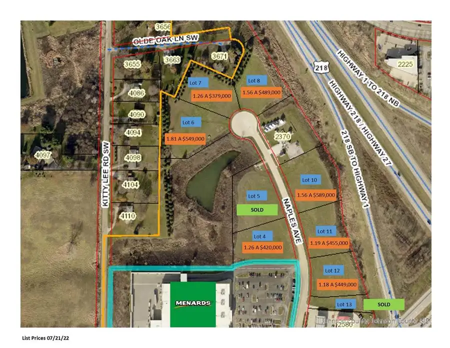 Lot Lot 10 Naples Ave, Iowa City, IA 52240 - Image #2