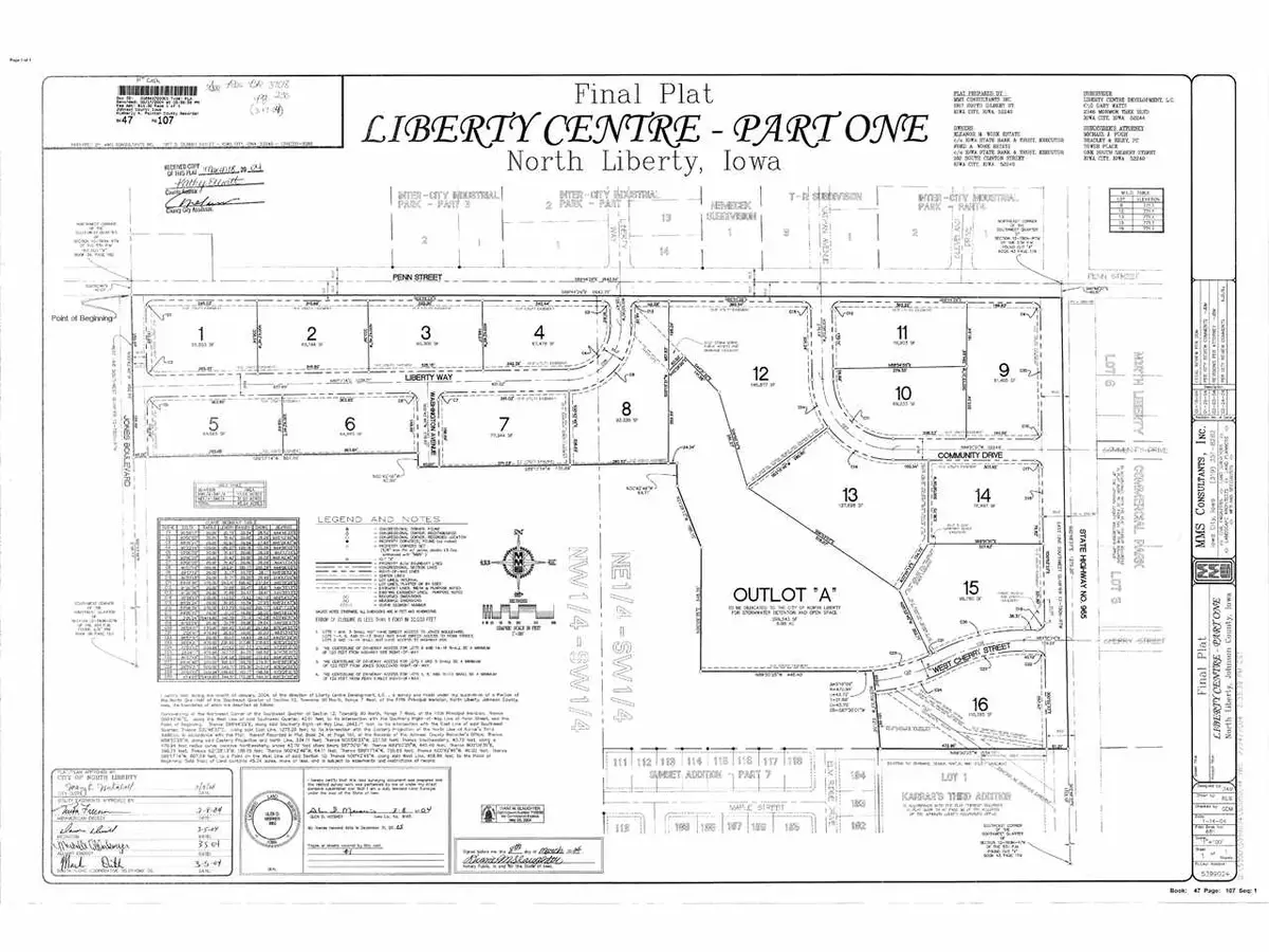 1035 Liberty Way  Lot 6, North Liberty, IA 52317 - Image #1