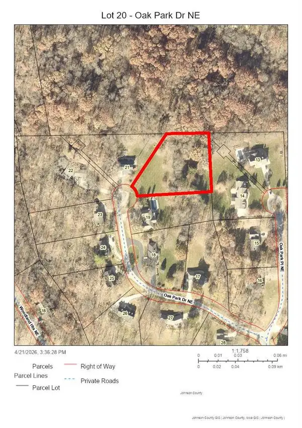 Lot 20 Oak Park Dr NE, Iowa City, IA 52240