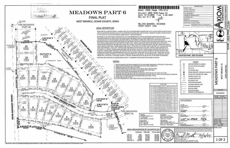 Lot 5 Meadows Subdivision Part 6, West Branch, IA 52358 - #2