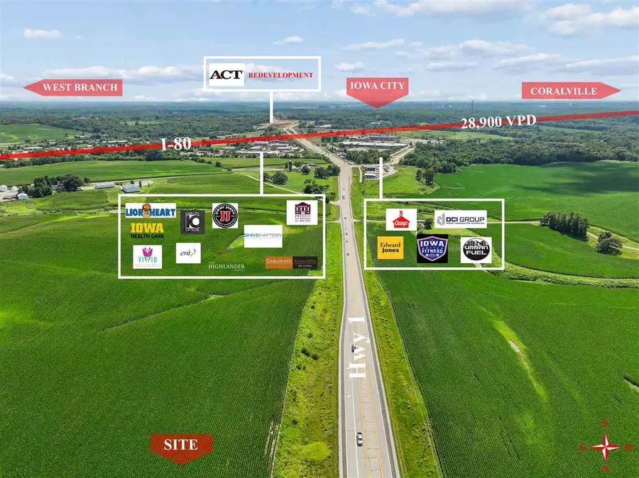 3188 NE Hwy 1, Iowa City, IA 52240 - #3