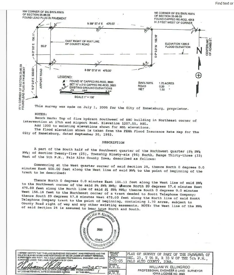 450th Airport Road Avenue, Emmetsburg, IA 50536 - Image #2