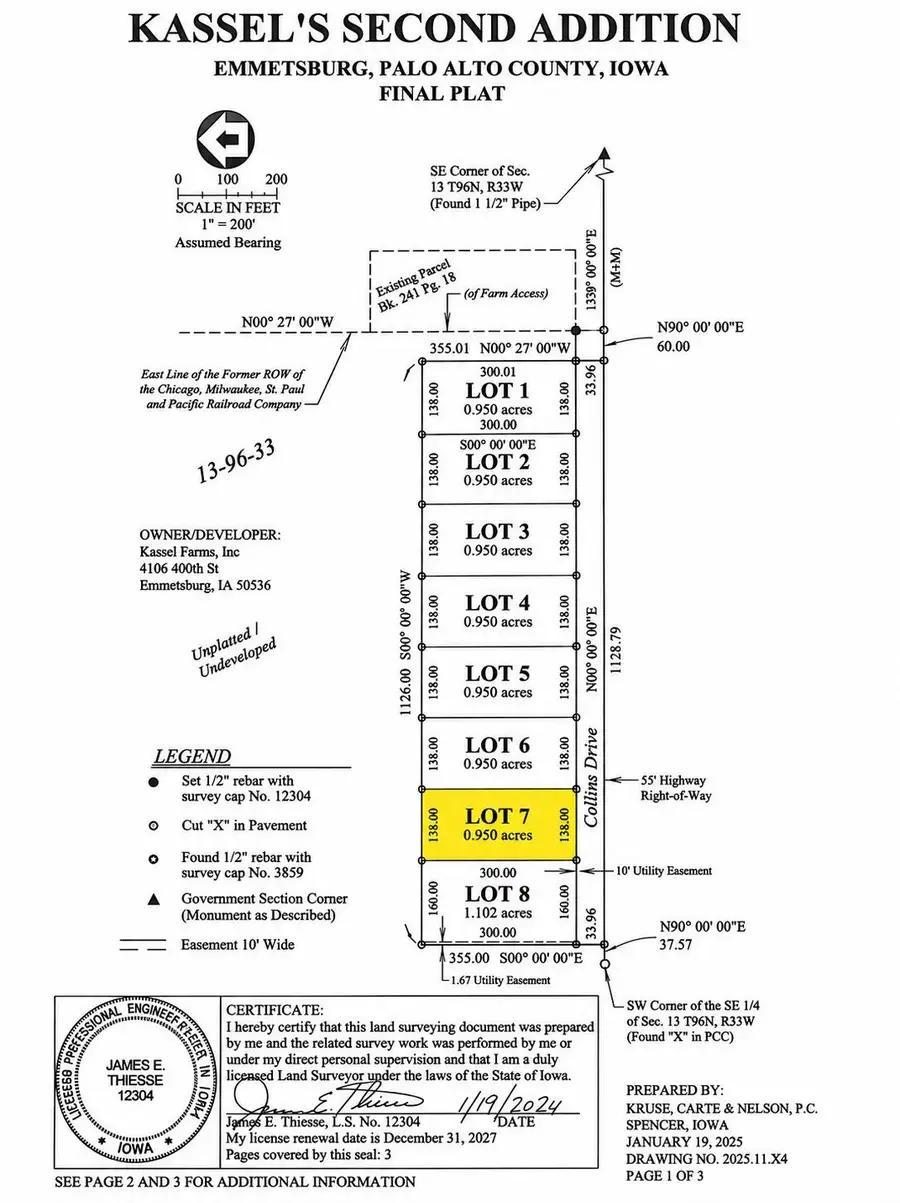 Lot 7 College Drive, Emmetsburg, IA 50536 - #2