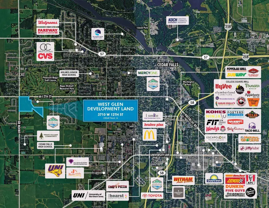 West Glen Development Land, Cedar Falls, IA 50613 - Image #3