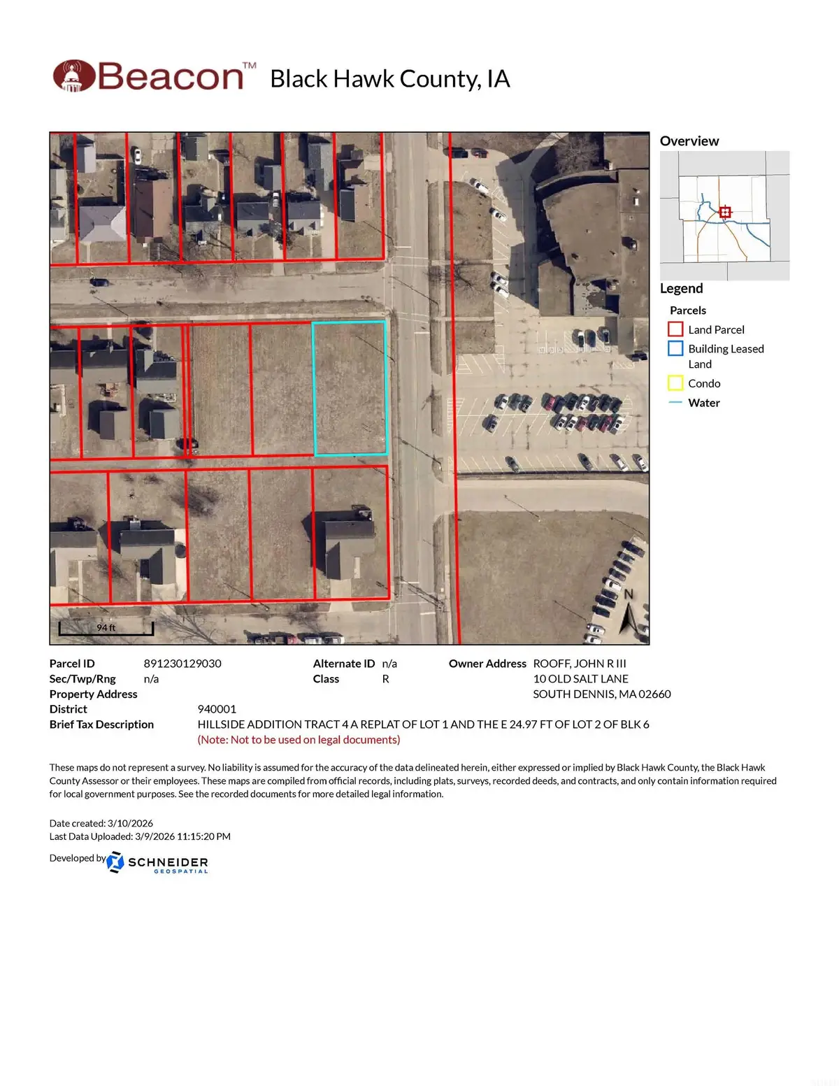 Madison #Parcel 891230129030, Waterloo, IA 50703 - #1