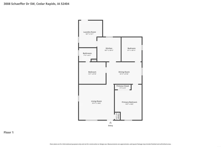 3008 SW Schaeffer Drive, Cedar Rapids, IA 52404 - #2
