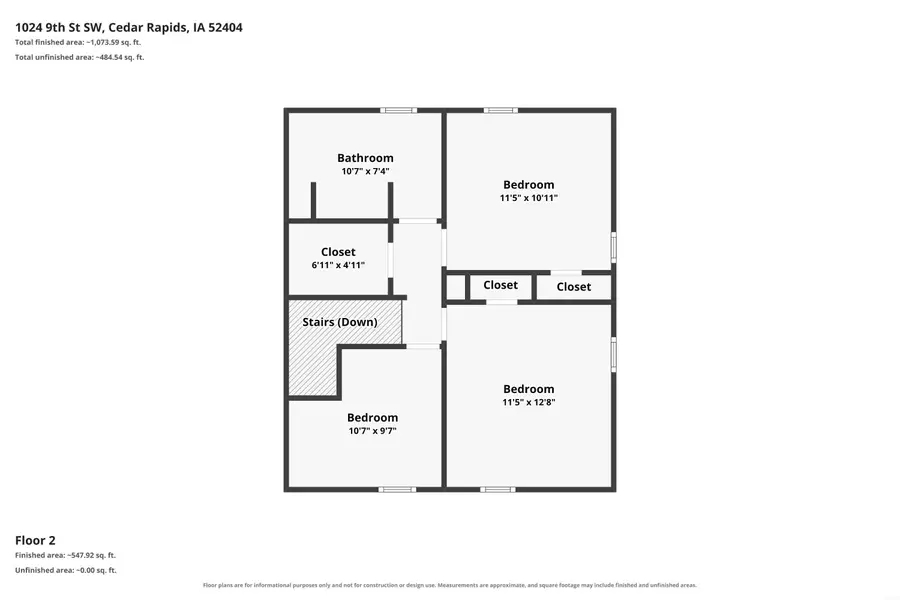 1024 SW 9th Street, Cedar Rapids, IA 52404 - #2