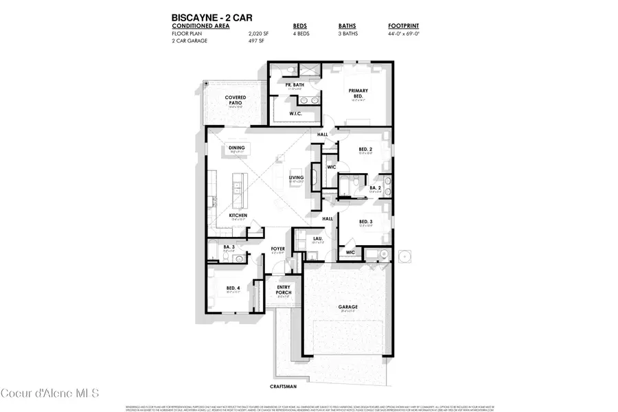 6626 N Alecat St, Coeur Dalene, ID 83815 - #2