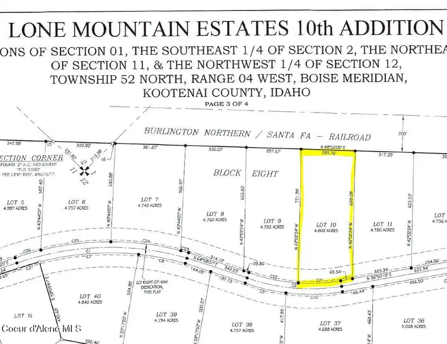 L10B8 N Eclipse Road, Rathdrum, ID 83858 - #3