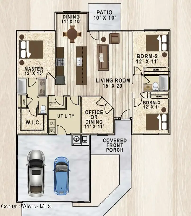 Lt 7 Blk 3 E Valley St S, Oldtown, ID 83822 - #3