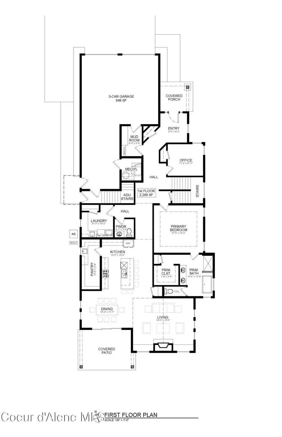 1050 E SLEEPING DEER AVE, Hayden, ID 83835 - #2