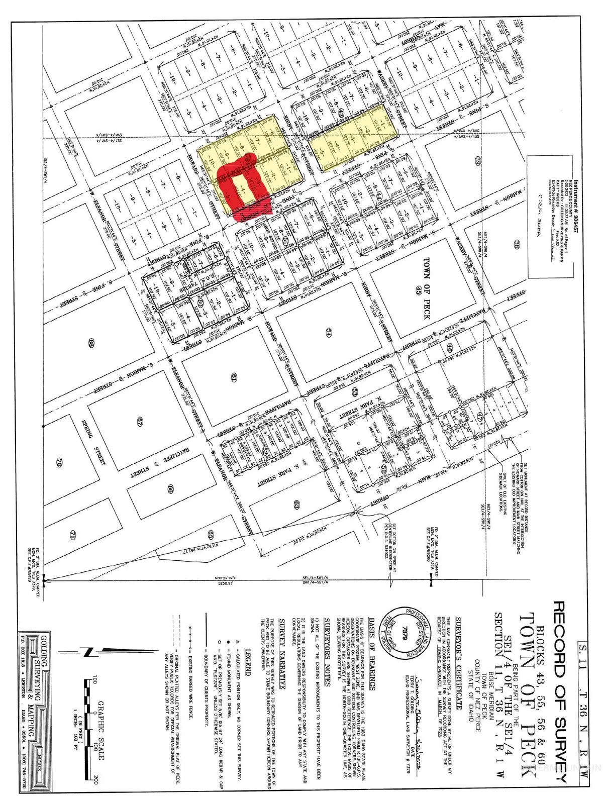 TBD Pine St Blk 56, Lot 4, Peck, ID 83545 - Image #1