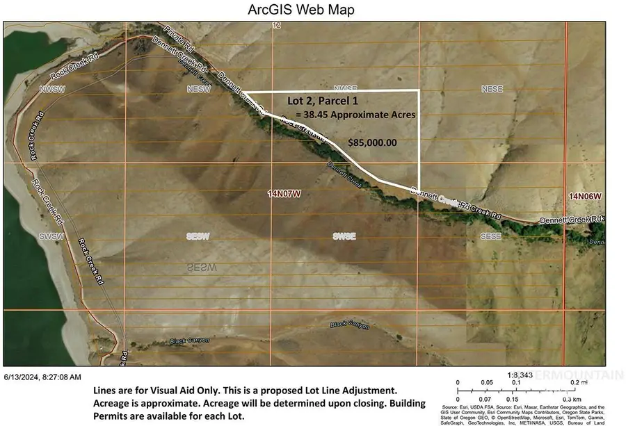 Lot 2, Parcel 1 Dennett Creek Rd, Weiser, ID 83672 - Image #2