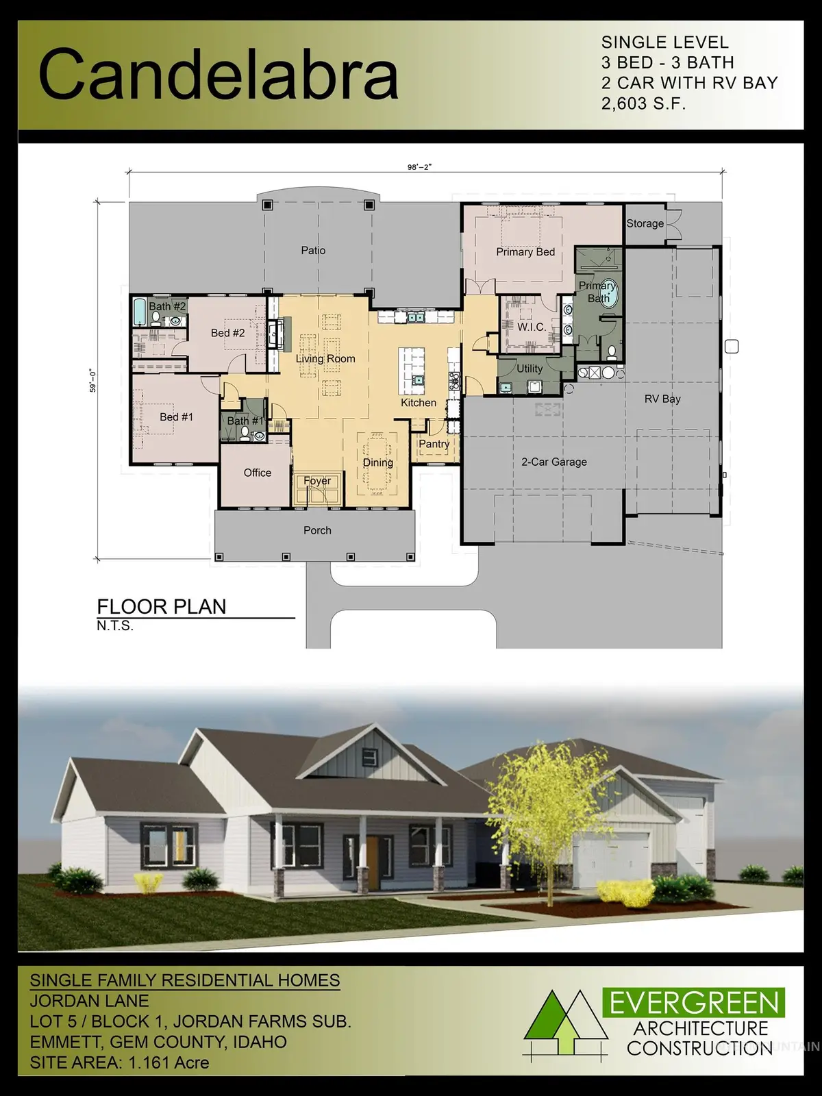 TBD Cotton Wood Lane, Emmett, ID 83617 - Image #1