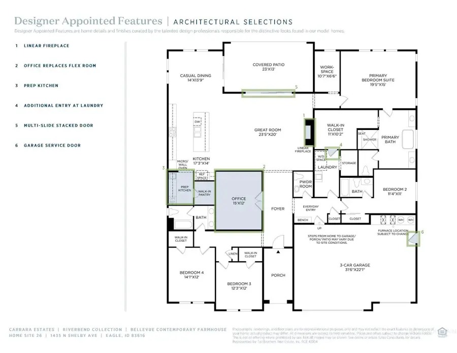 1435 N Shelby Ave, Eagle, ID 83616 - #3