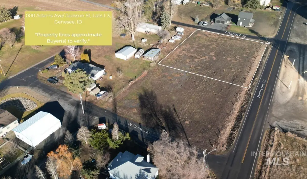 000 Adams St/jackson St Lots 1-3, Genesee, ID 83832 - #1
