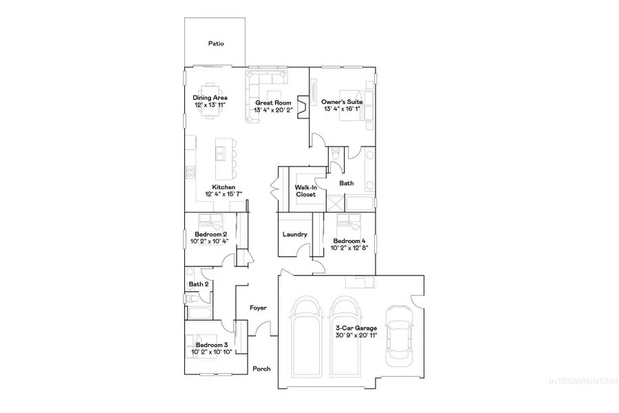 7028 N Daisy Teal Ave, Meridian, ID 83646 - #2