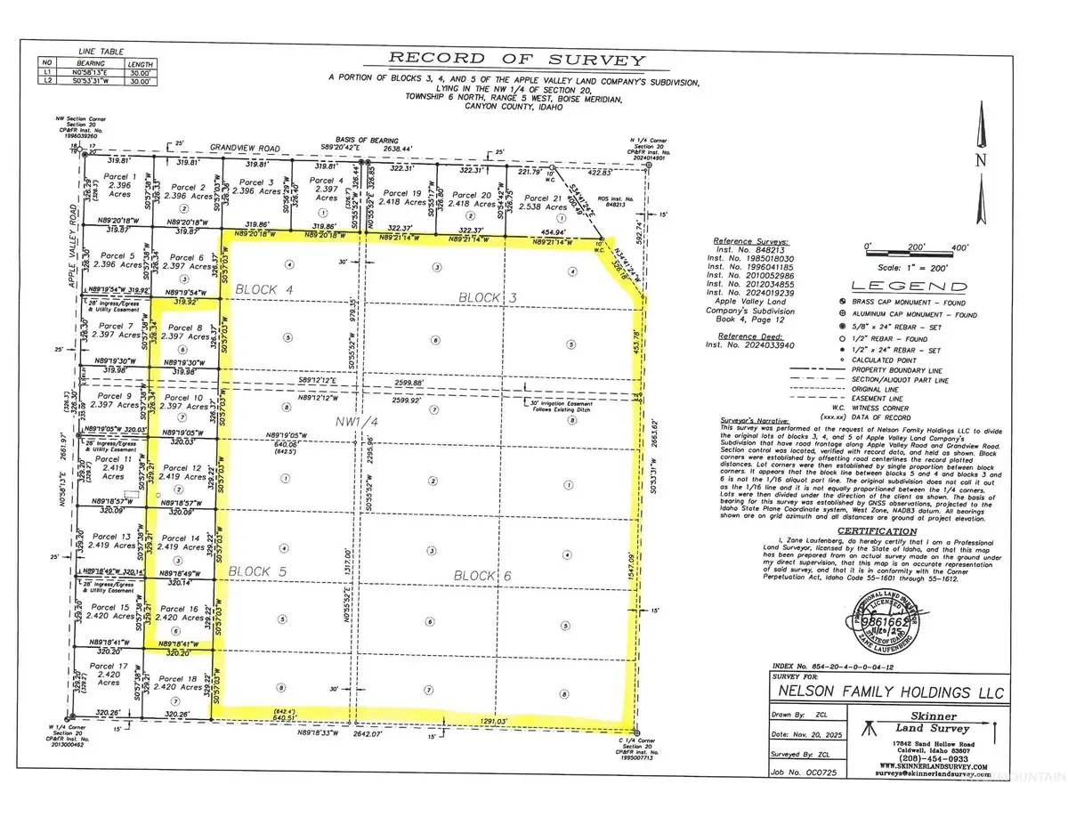 TBD Apple Valley Rd, Parma, ID 83660 - #1