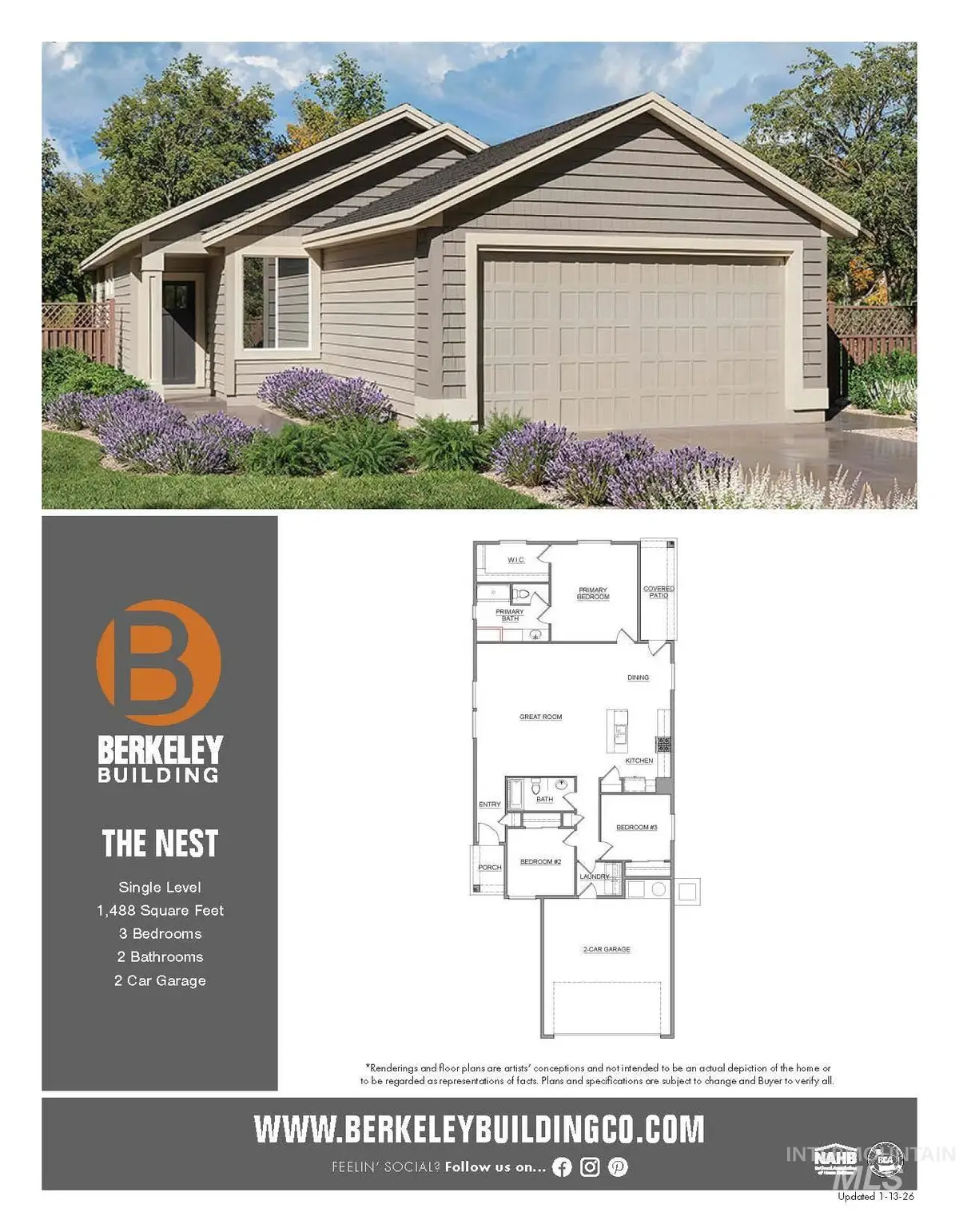 3322 Helios Steet, Caldwell, ID 83605 - #1