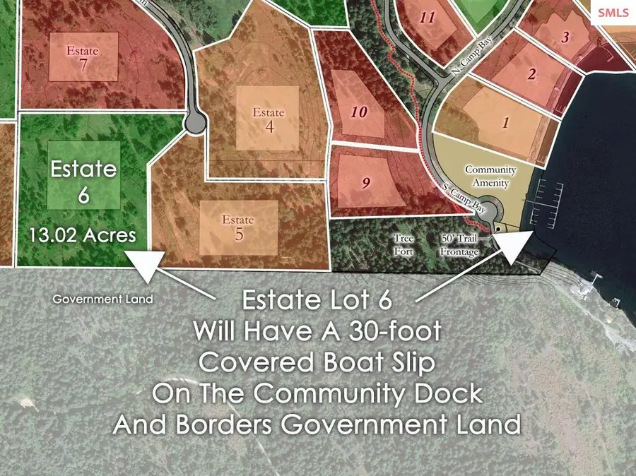 Est Lot 6 Camp Bay Estates, Sagle, ID 83860 - #3