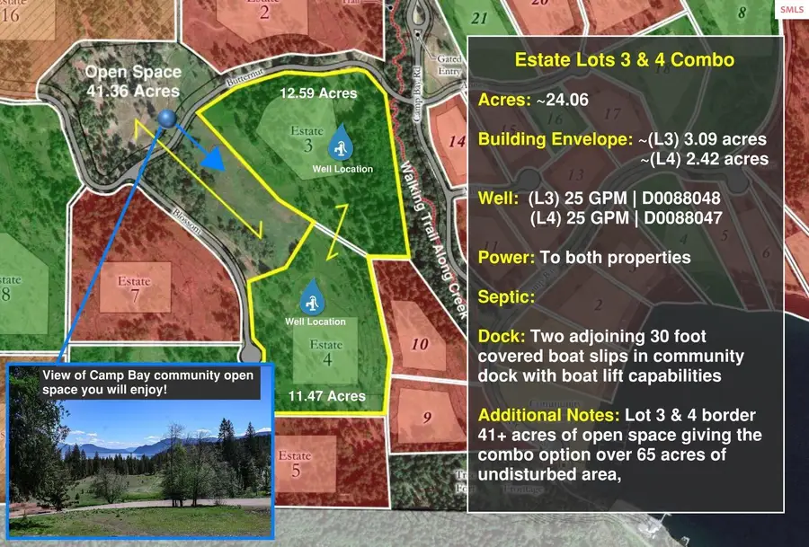 Est Lot 3/4 Camp Bay Estates, Sagle, ID 83860 - #2