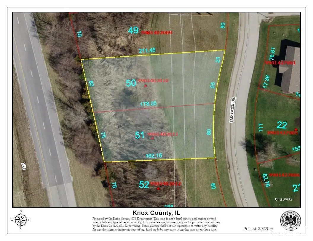 Lot 50 & 51 Country Club Estates Subdivision, Galesburg, IL 61401 - #1