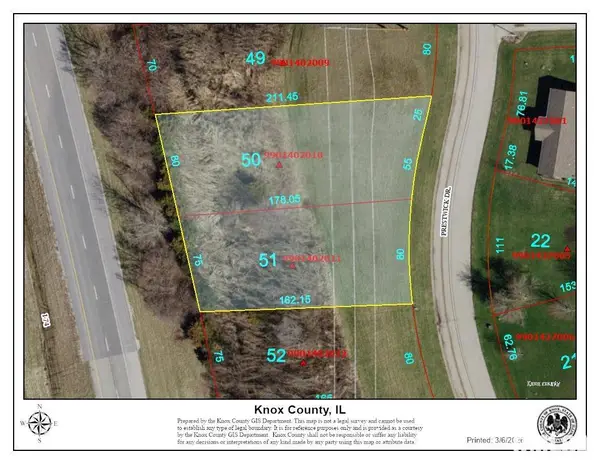 Lot 50 & 51 Country Club Estates Subdivision, Galesburg, IL 61401