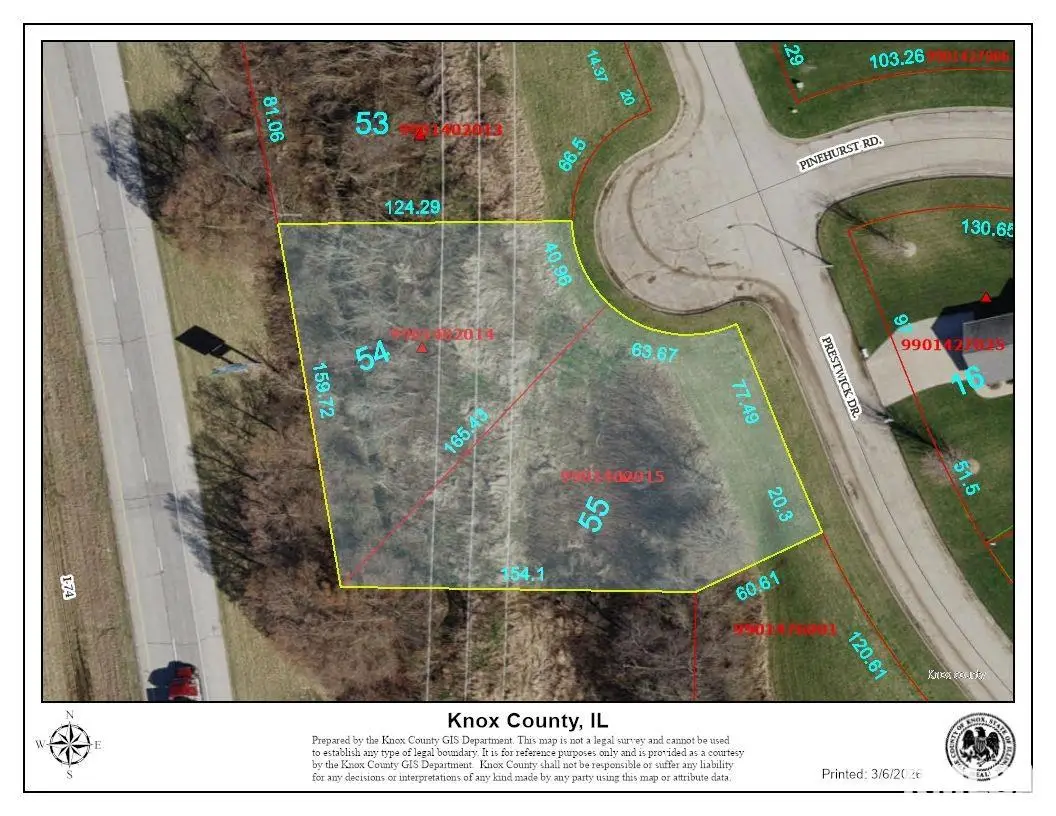 Lot 54 & 55 Country Club Estates Subdivision, Galesburg, IL 61401 - #1