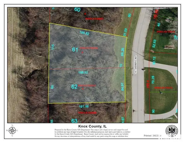 Lot 61 & 62 Country Club Estates Subdivision, Galesburg, IL 61401