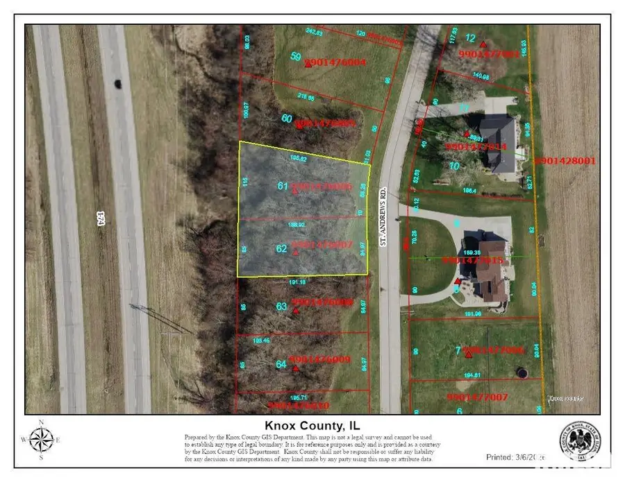 Lot 61 & 62 Country Club Estates Subdivision, Galesburg, IL 61401 - #2