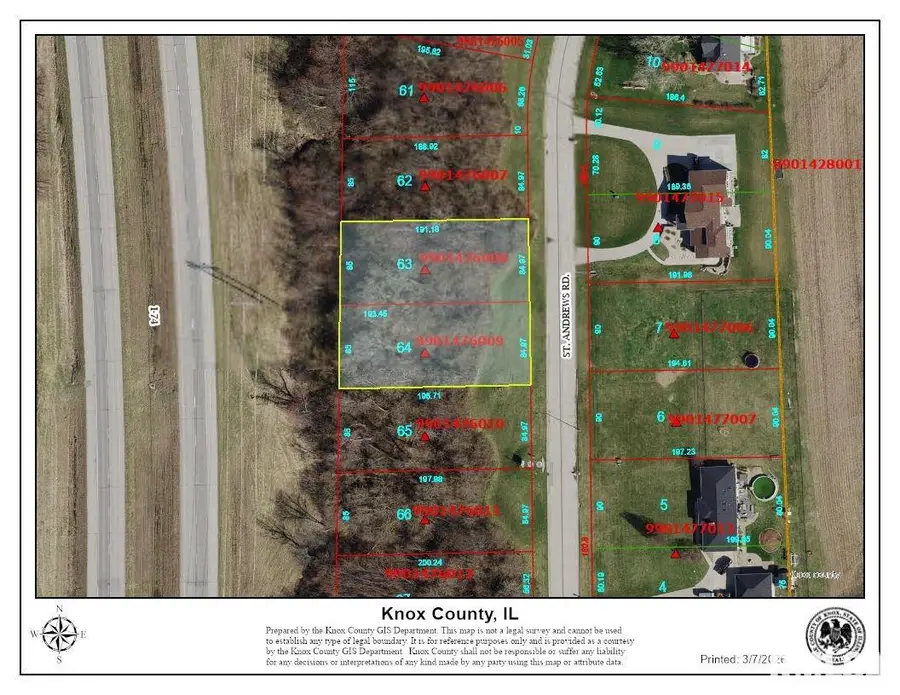 Lot 63 & 64 Country Club Estates Subdivision, Galesburg, IL 61401 - #2