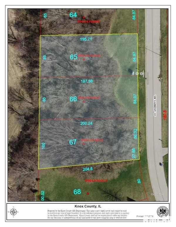Lot 65, 66 & 67 Country Club Estates Subdivision, Galesburg, IL 61401