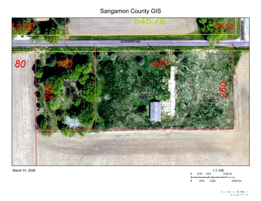 7032 E Walnut Road, Springfield, IL 62712 - #2