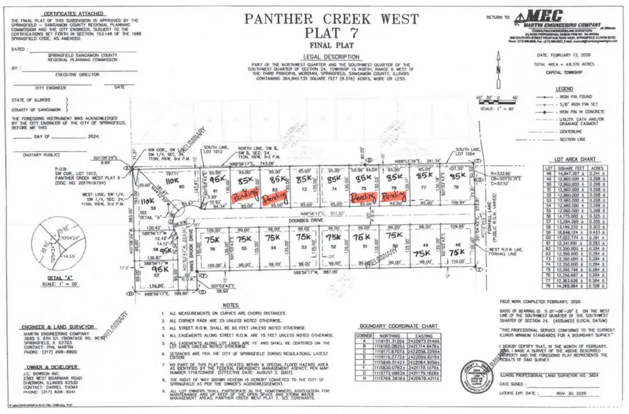 Lot 57 Panther Creek West, Springfield, IL 62711 - #2