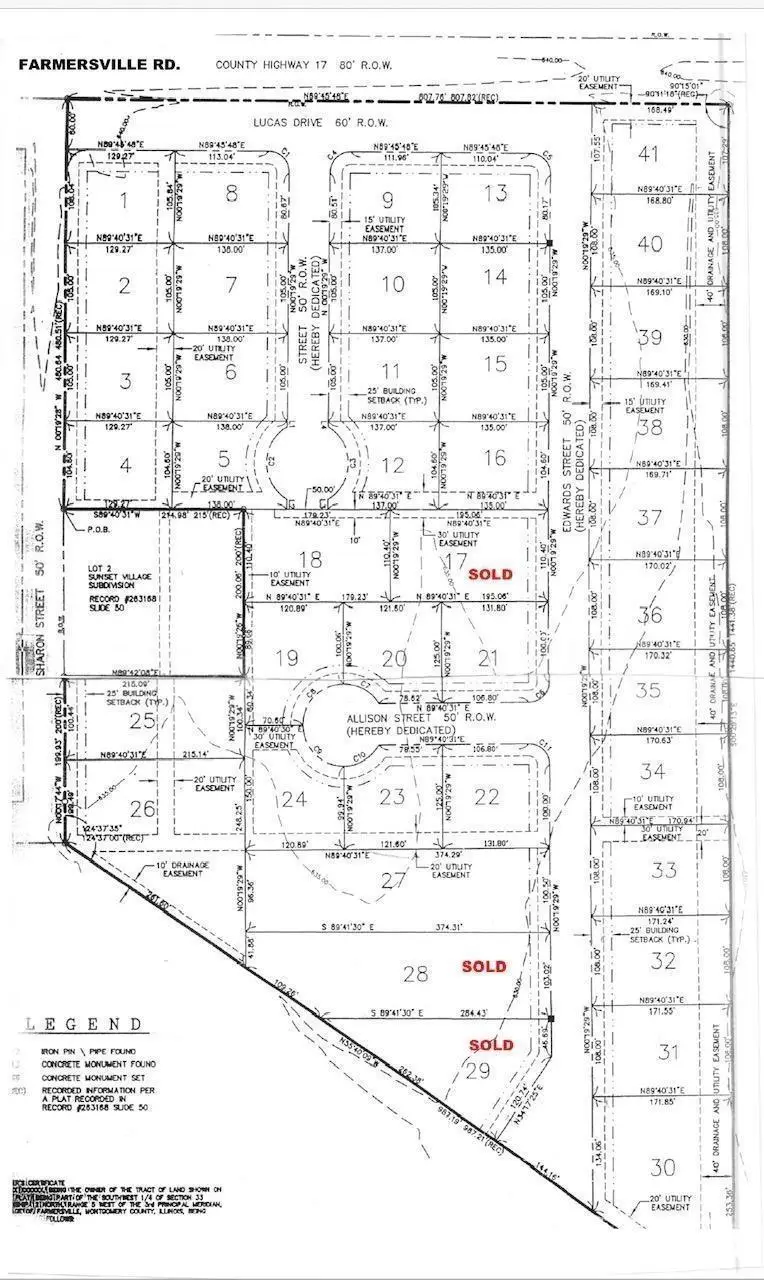 Lots Sunset Village Street, Farmersville, IL 62533 - #1