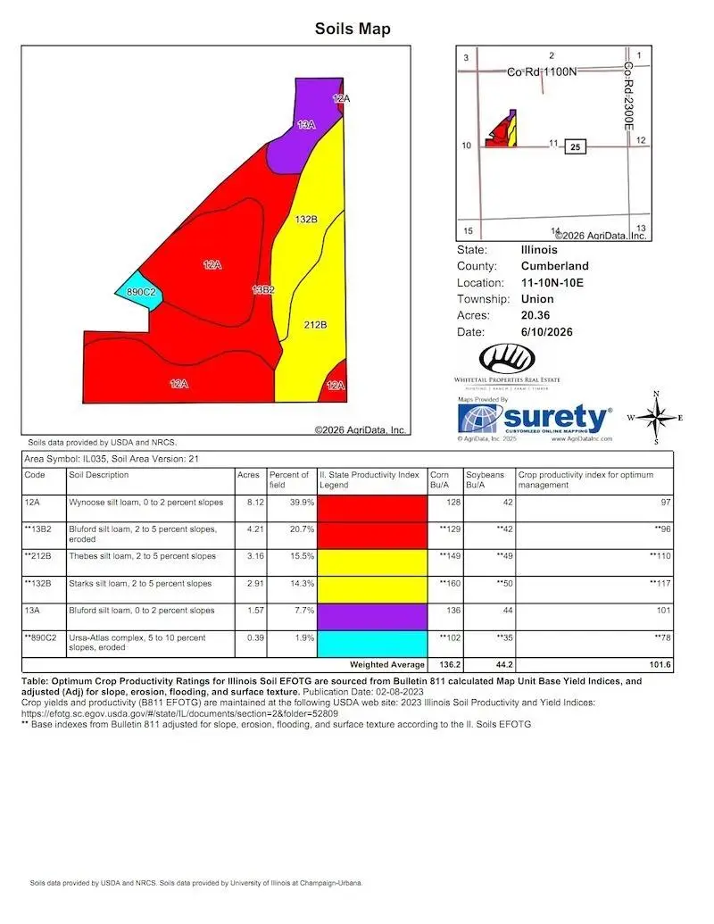 000 E County Road 2200 E Road, Casey, IL 62420 - #2