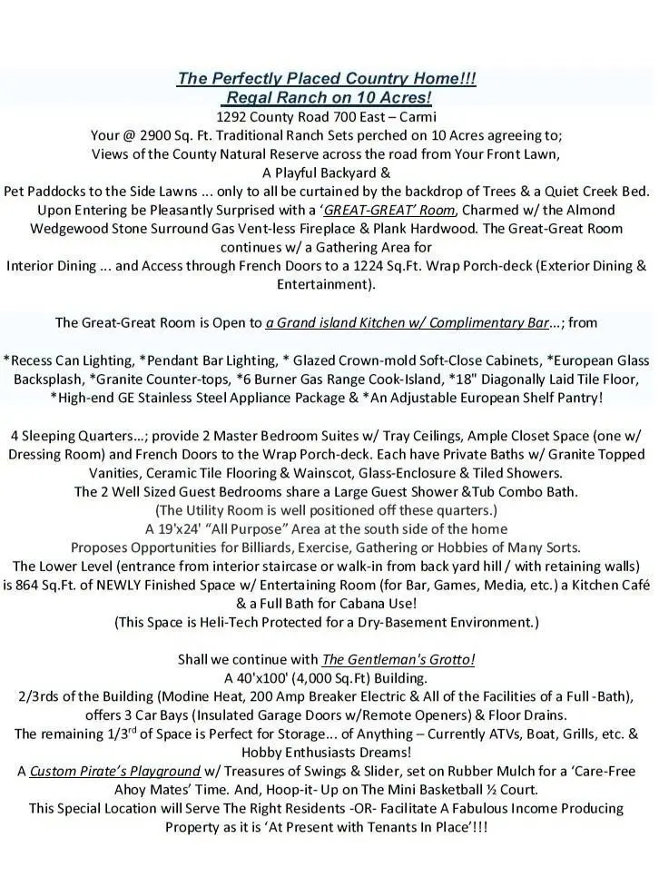 1292 CO Road 700 E Road, Carmi, IL 62821 - Image #3