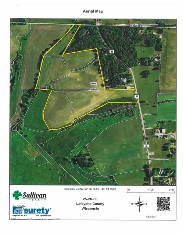 TBD W County Hwy M, WIOTA, WI 53504