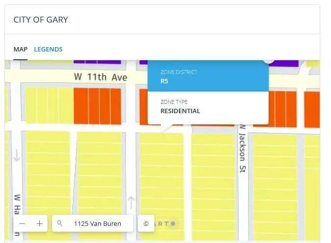 1123 - 1125 Van Buren Street, Gary, IN 46407 - Image #2