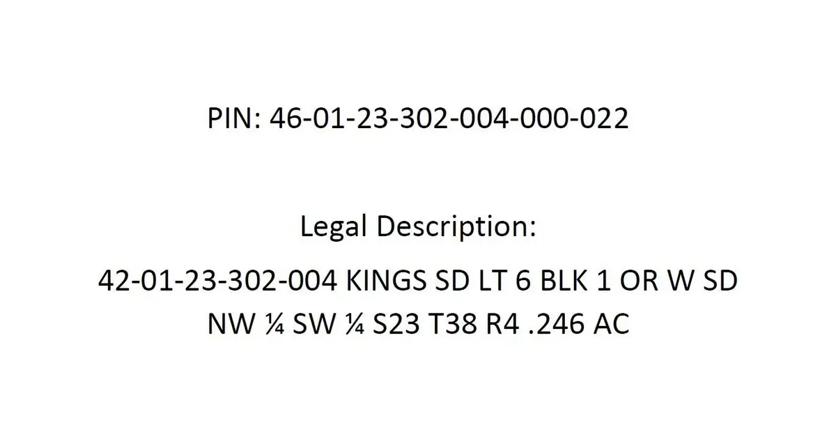 Lot 6 Sanders Avenue, Michigan City, IN 46360 - Image #1