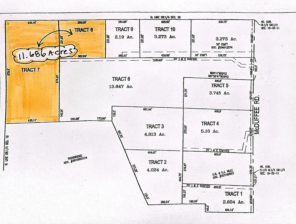 TBD Mcduffee (tracts 7&8) Road, Churubusco, IN 46723 - Image #1