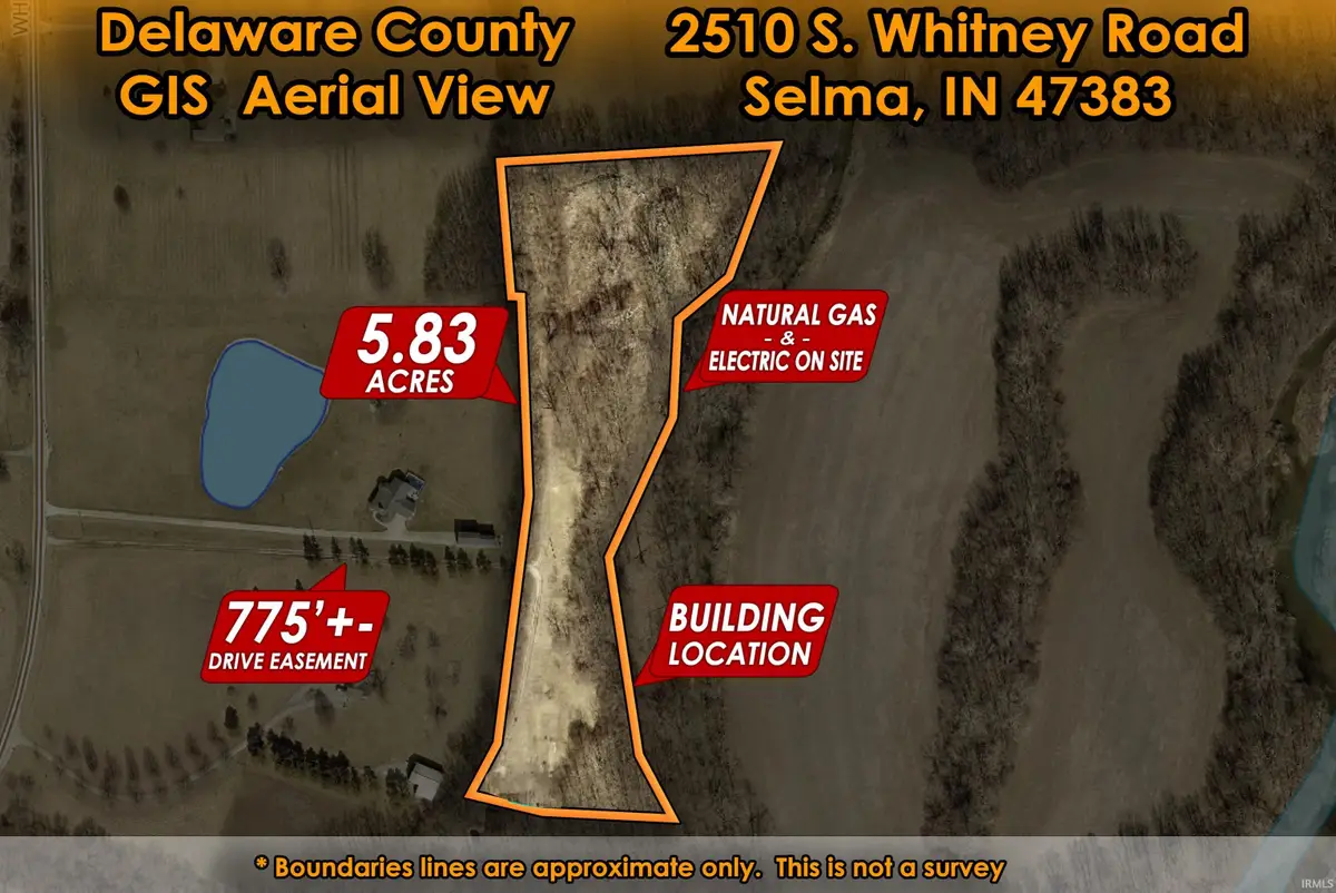 2510 S Whitney Road, Selma, IN 47383 - #1