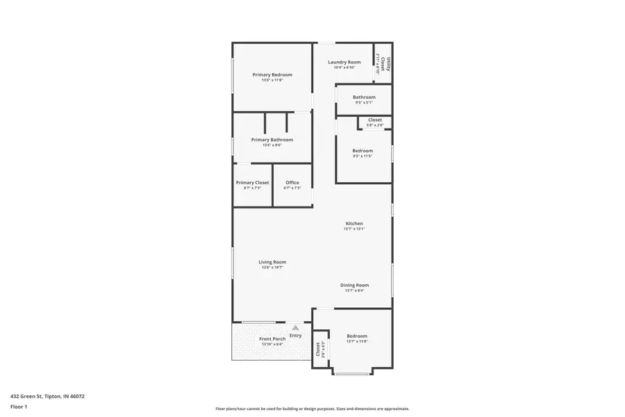 432 Green Street, Tipton, IN 46072 - #2