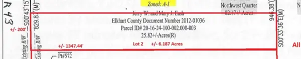 Lot 2 County Road 43 Road, Syracuse, IN 46567