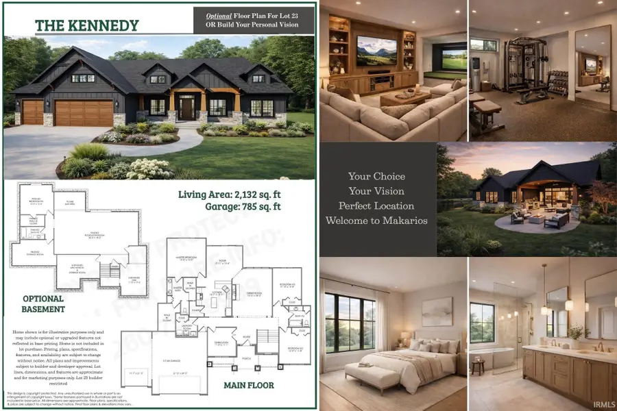 10802 Conrad Creek Court, Leo, IN 46765 - #3