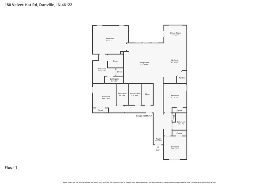 180 Velvet Hat Road, Danville, IN 46122 - #3