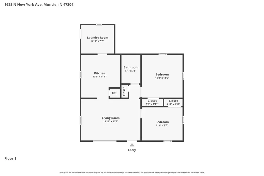 1625 N New York Avenue, Muncie, IN 47304 - #2