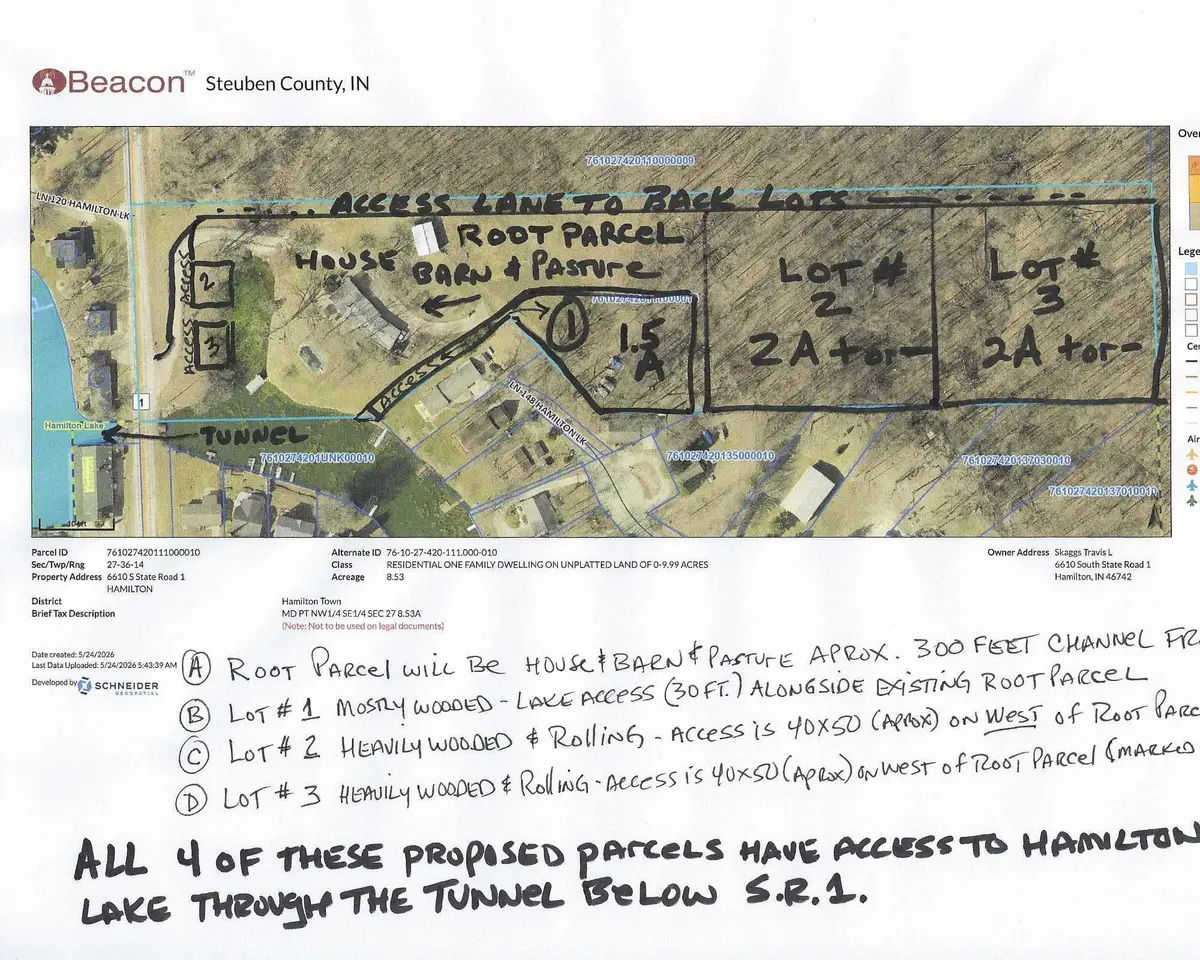 6610 S State Road 1 Lot 3, Hamilton, IN 46742 - #1