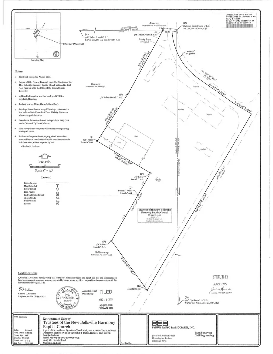 4005 Mt Liberty Road, Nashville, IN 47448 - #2