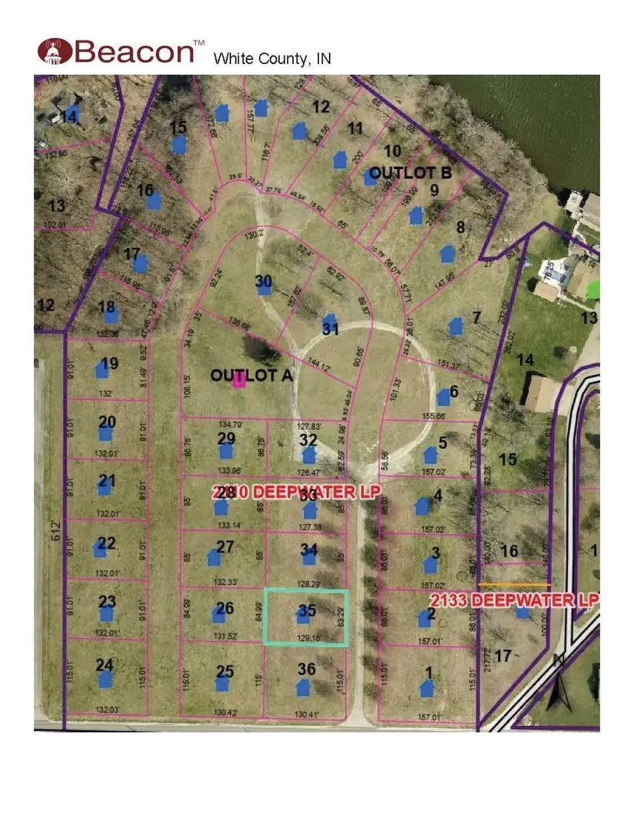 2134 Deepwater (lot 35) Loop, Monticello, IN 47960 - #2